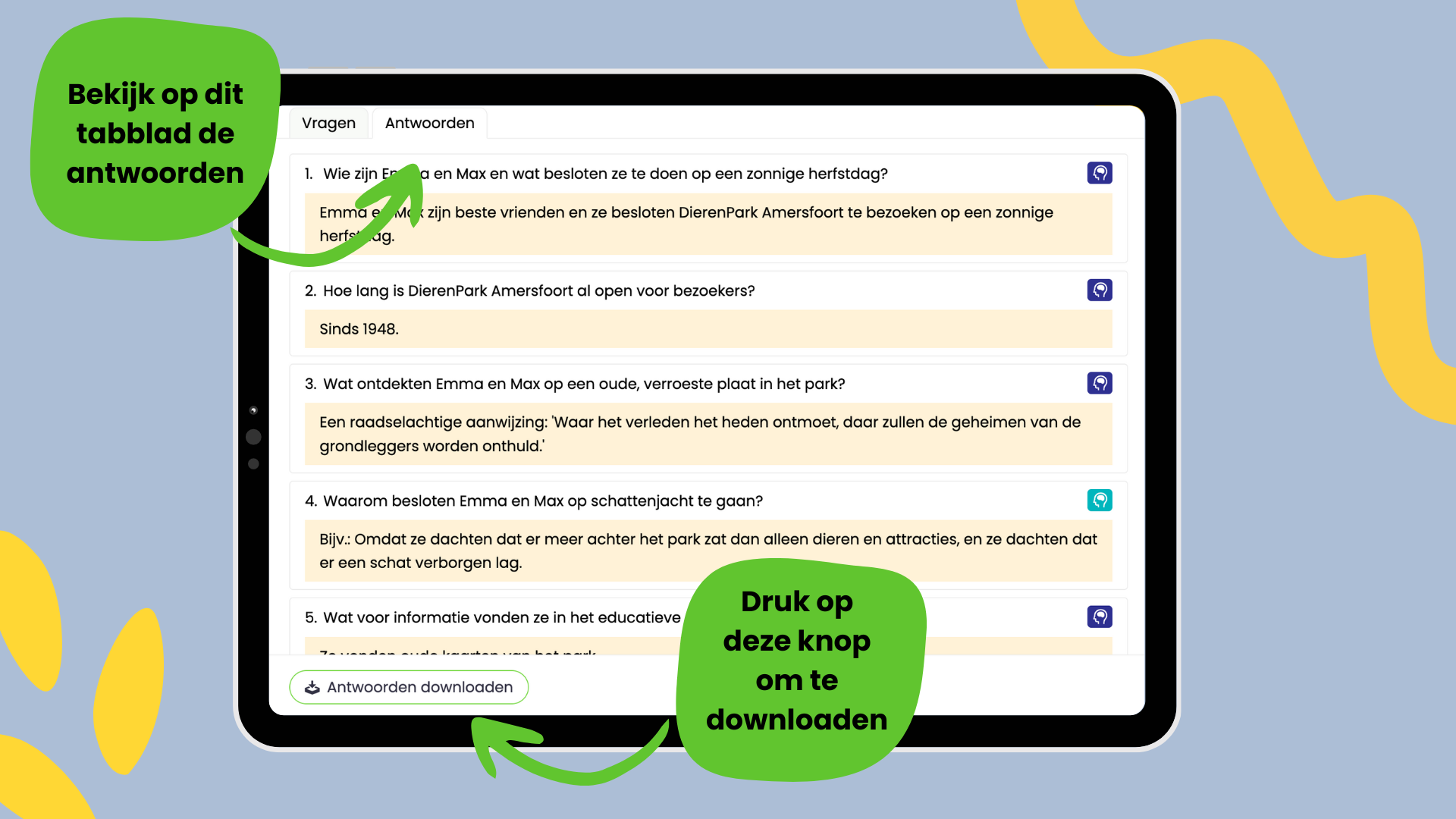 Antwoorden & Taxonomie van Bloom: Ontdek onze Nieuwe Functies!